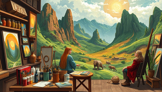 Create Your Own Paint by Numbers Canvas from an Image of Your Favorite The Lord of the Rings Characters