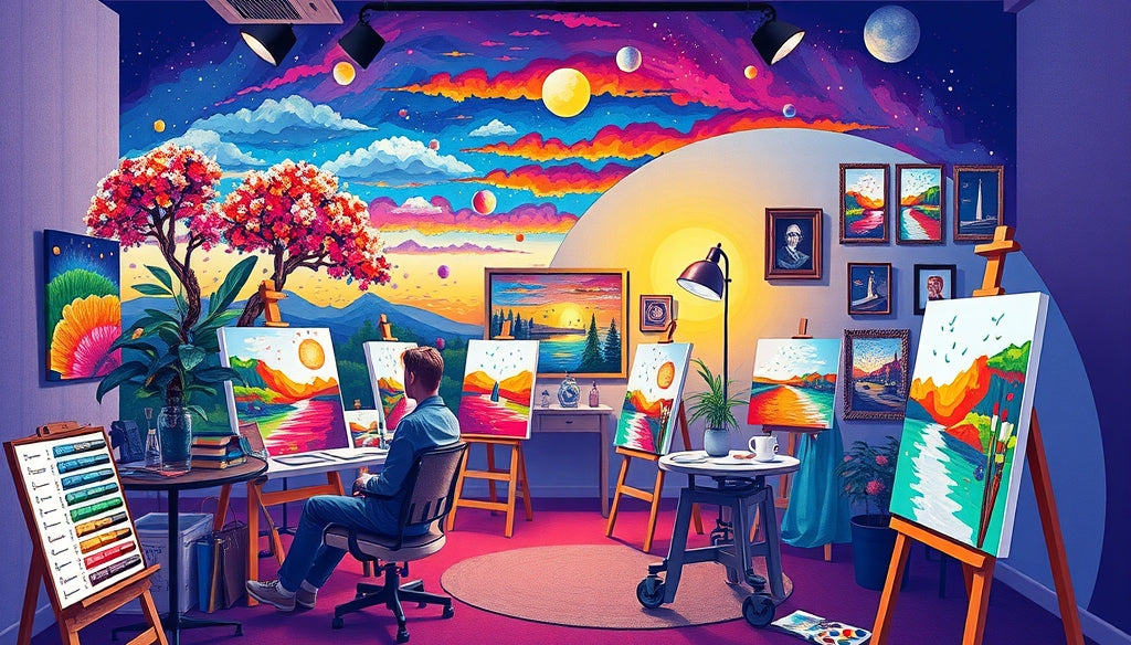 Discover the Best Paint by Numbers Kits for Adults in the US - Unleash Your Creativity and Find Relaxation