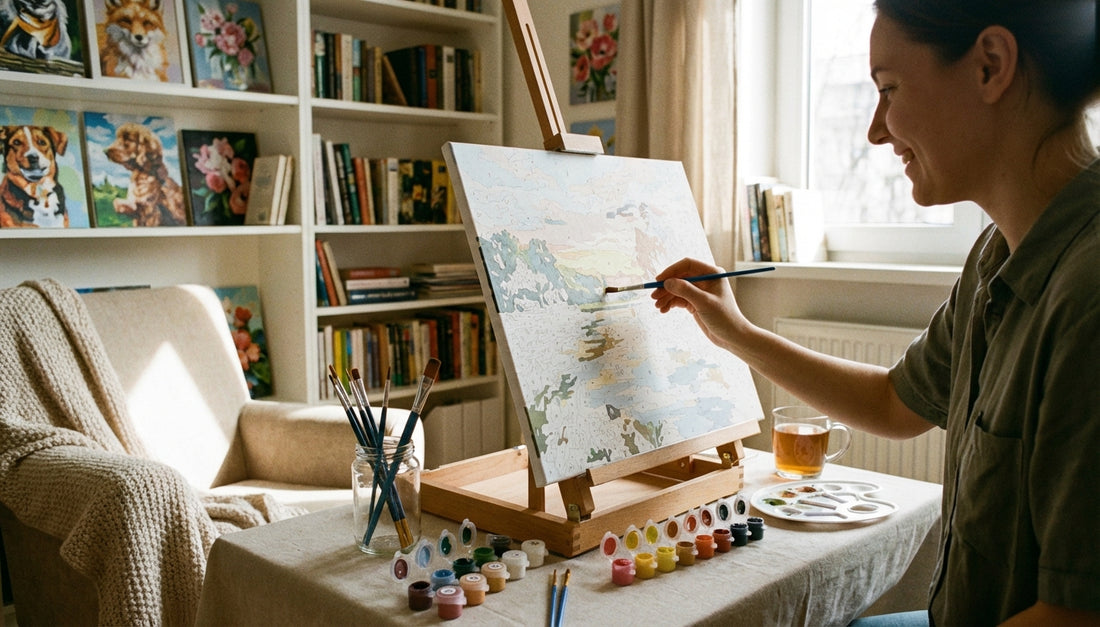 The Secret to Relaxation: Paint By Numbers Unveiled