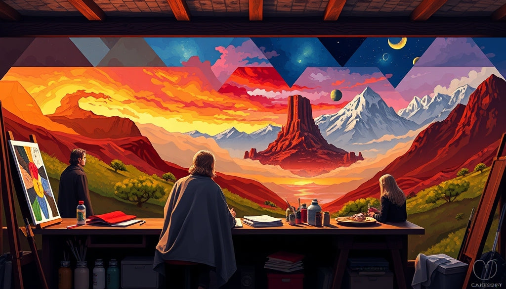 Where to Buy Premium Paint by Numbers Kits Featuring Your Favorite Scenes from The Lord of the Rings