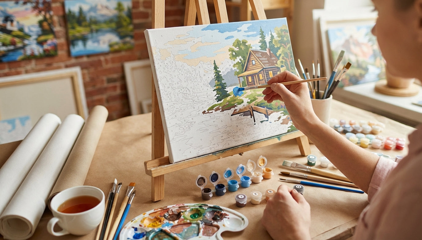 Turn Your Favorite Photo Into Art: Custom Paint By Numbers Kits Made Easy