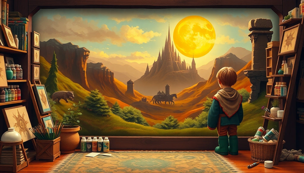 Discover the Best Paint by Numbers Kits for The Lord of the Rings Fans: Relaxation Awaits