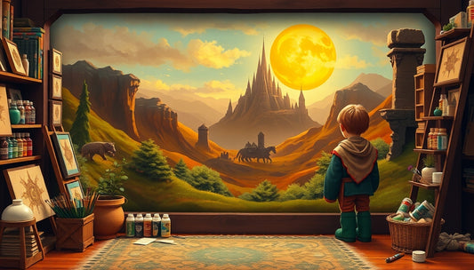 Discover the Best Paint by Numbers Kits for The Lord of the Rings Fans: Relaxation Awaits