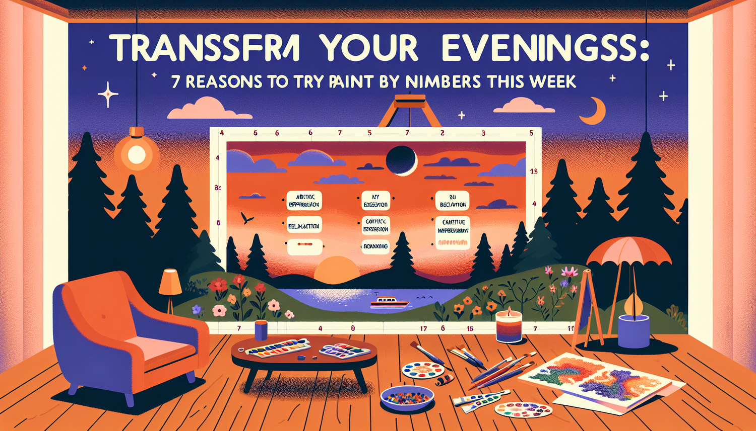 Transform Your Evenings: 7 Reasons to Try Paint by Numbers This Week