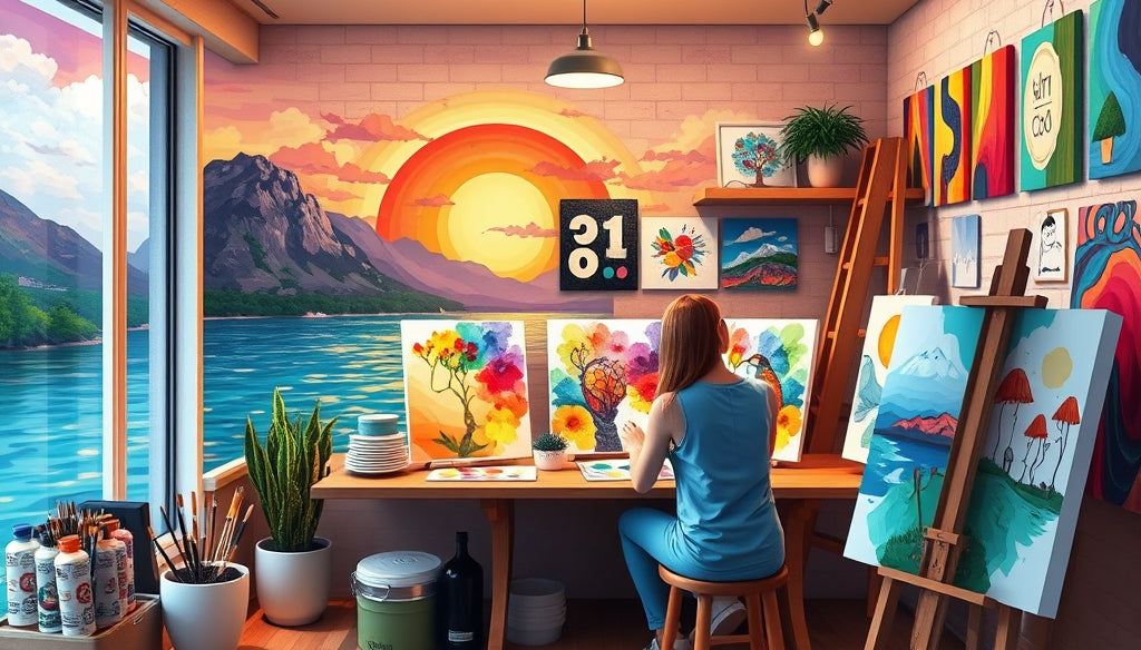 Painting Made Easy: Best Easy-to-Use Paint by Numbers Kits for Seniors