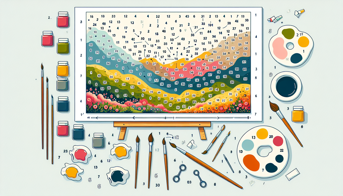 Step by Step: Your Complete Guide to Painting by Numbers