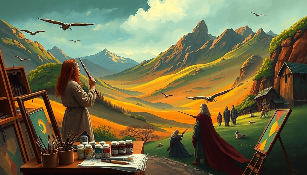 How to Choose the Best Easy Paint by Numbers Kits for Adults Who Love The Lord of the Rings