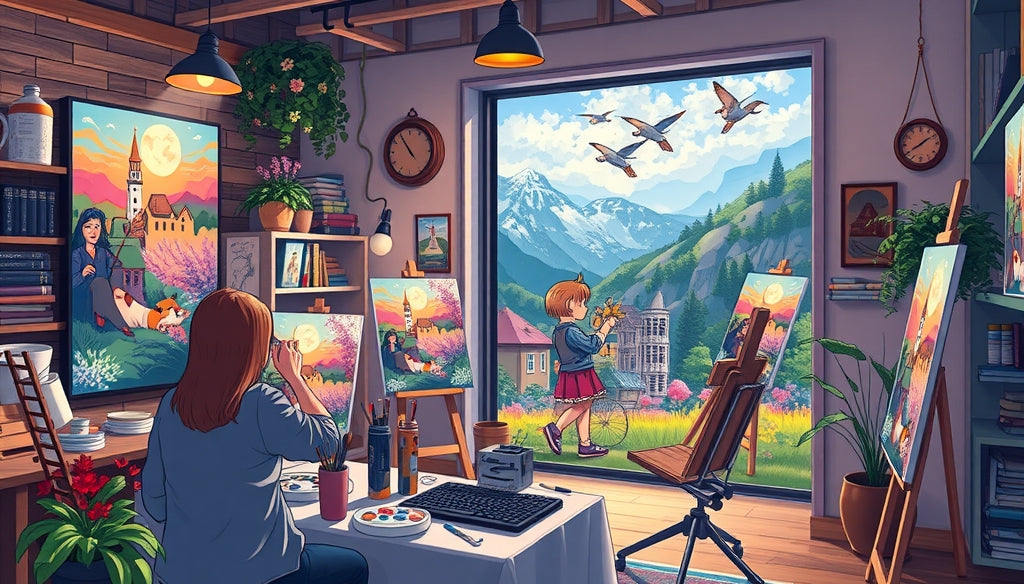 Top 10 Best Paint by Numbers Kits for Adults in the US to Unwind and Relieve Stress