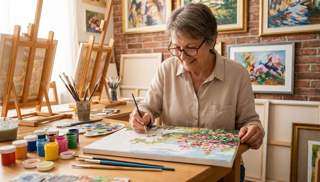 Effortless Art: Best Easy-to-Use Paint by Numbers Kits for Seniors to Enjoy