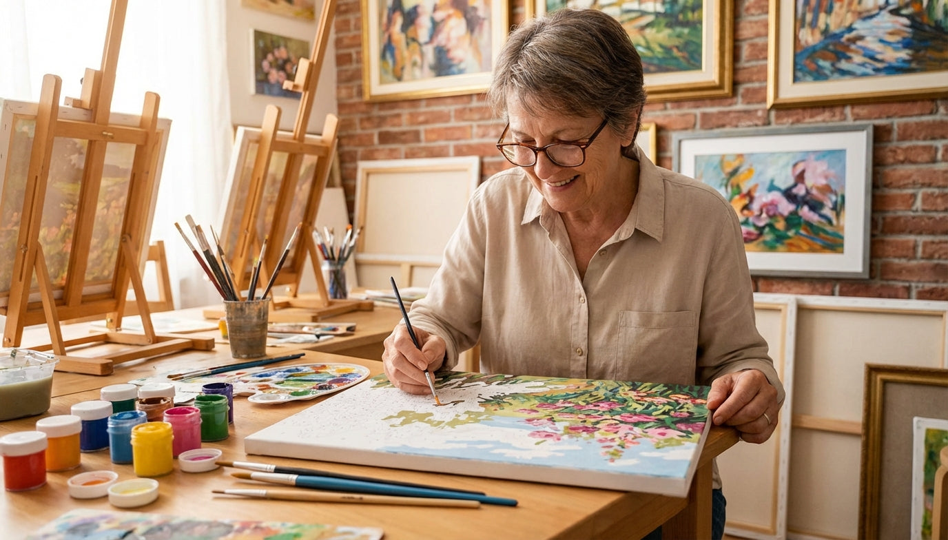 Effortless Art: Best Easy-to-Use Paint by Numbers Kits for Seniors to Enjoy