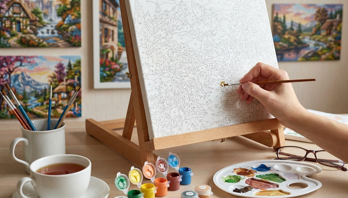 Challenge Your Creativity: Unlocking Advanced Paint by Numbers Kits With Fine Details for Experienced Adults