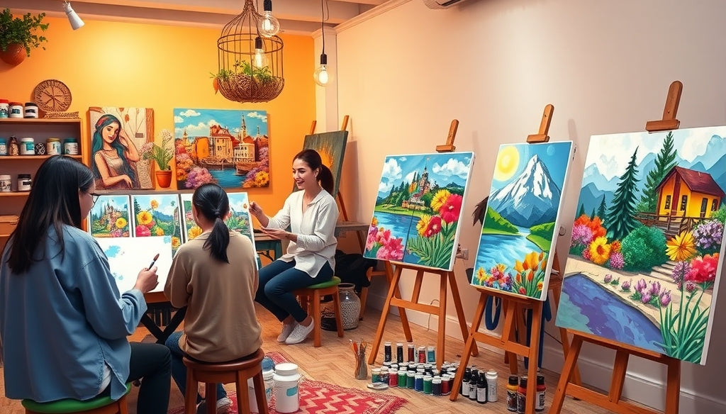 Discover the Best Paint by Numbers Kits for Adults in the US: Relaxation Awaits