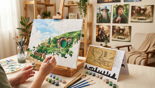 Unleash Your Inner Artist: The Best Lord of the Rings Paint by Numbers Kits for Adults