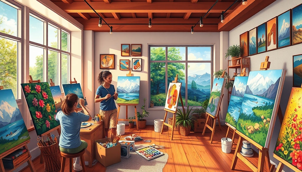 Create Stunning Art: Advanced Paint by Numbers Kits with Fine Details