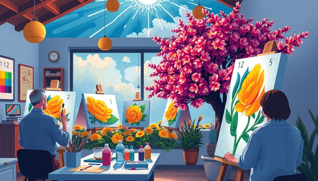 Unlock Your Creativity: The Best Paint by Numbers Kits for Adults Seeking Relaxation and Stress Relief