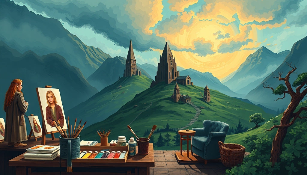 Buy Paint by Numbers Kits with Free Shipping in the USA: Embrace Your Inner Artist