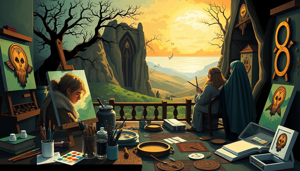 Top 5 Best Paint by Numbers Kits for Adults Featuring The Lord of the Rings in the US