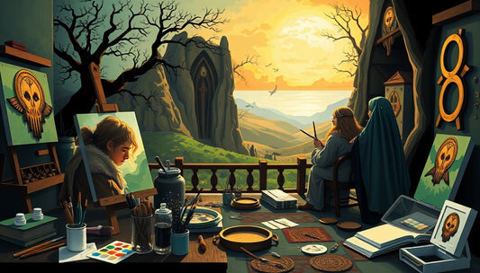 Top 5 Best Paint by Numbers Kits for Adults Featuring The Lord of the Rings in the US
