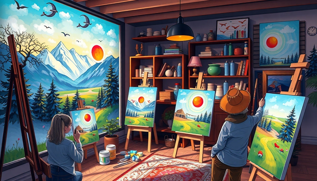 Discover Where to Buy Premium Paint by Numbers Kits in the US for a Relaxing Hobby