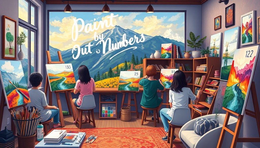 Dive into Fantasy: A Guide to Fairy Tale Paint by Numbers Kits for Kids