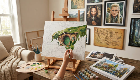 Feeling Stressed? Dive into Middle-earth with These Relaxing Paint by Numbers Kits