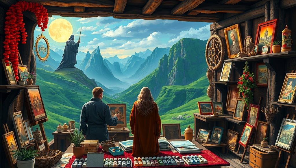 10 Cheap Paint by Numbers Kits for Beginners: Create Your Own Lord of the Rings Masterpiece