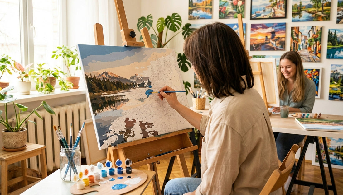 Custom Paint by Numbers Kits: Turn Photos to Art