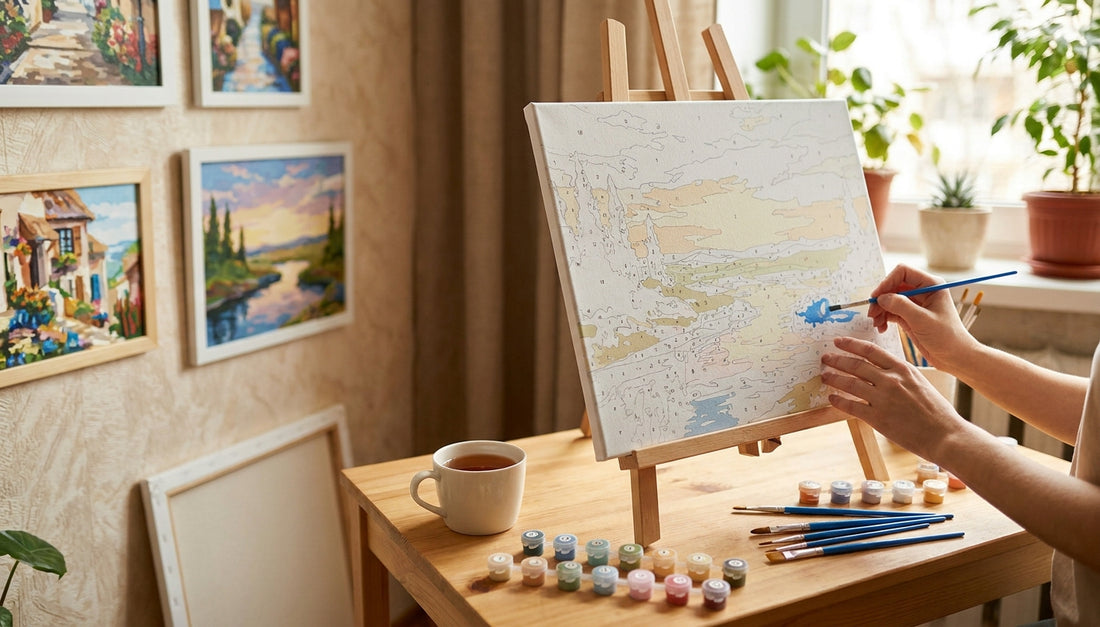 Mindful Painting: Find Peace with PBN for Adults