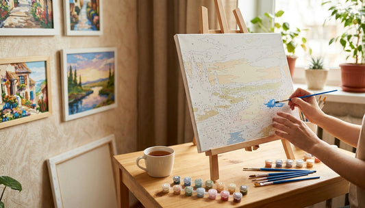 Mindful Painting: Find Peace with PBN for Adults