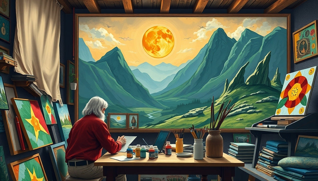 Discover the Best Paint by Numbers Kits for Adults: Unleash Your Inner Artist with Lord of the Rings Inspired Designs