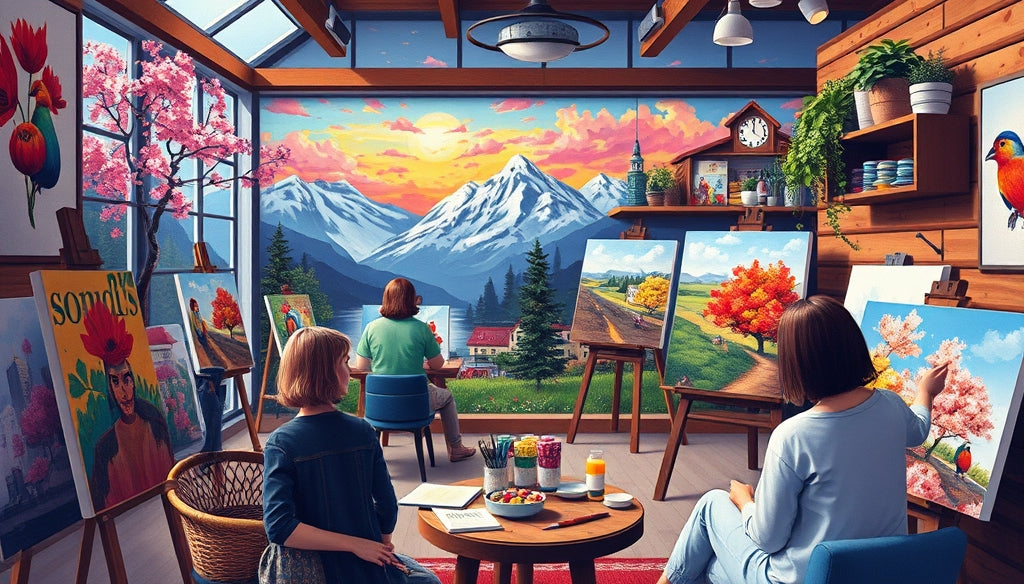 10 Reasons Why Paint by Numbers Kits are Perfect for Stress Relief