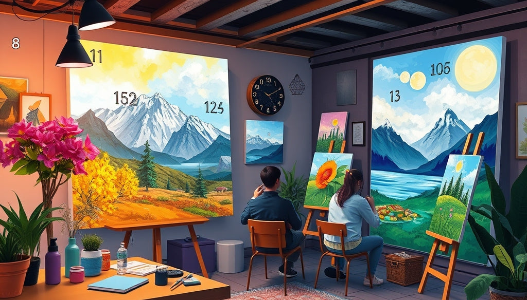 The Best Easy-to-Use Paint by Numbers Kits for Seniors Looking to Relax