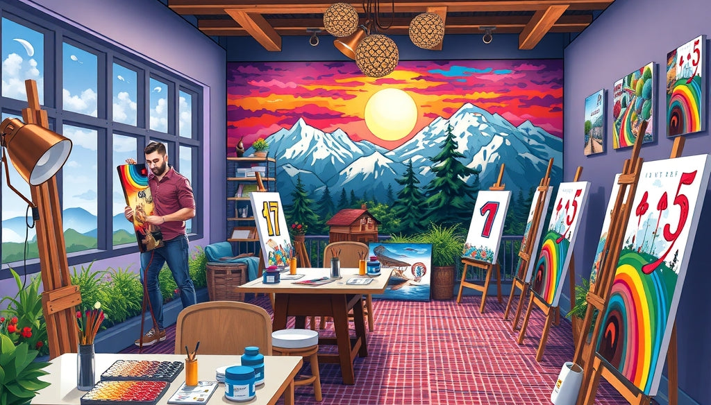 Discover the Best Paint by Numbers Kits for Adults: Top Choices for Stress Relief and Creative Hobbies