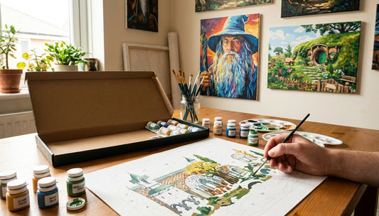 Lord of the Rings Paint by Numbers Kits on Sale: Don't Miss These Middle-earth Deals!