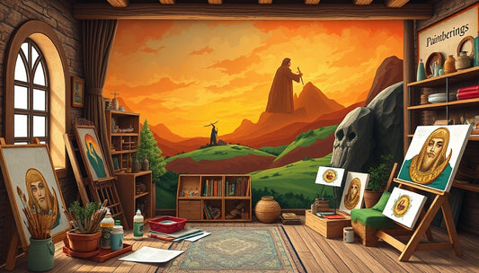 Top 5 Best Paint by Numbers Kits for Adults Inspired by The Lord of the Rings