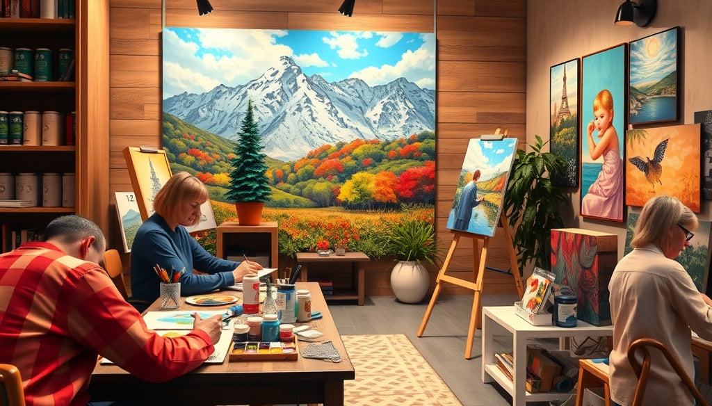 Discover the Best Paint by Numbers Kits for Adults: Stress Relief and Creative Fun