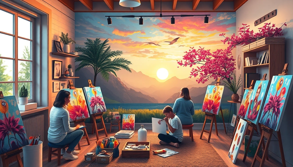 Discover the Best Paint by Numbers Kits for Adults in the US to Relieve Stress and Unleash Your Creativity