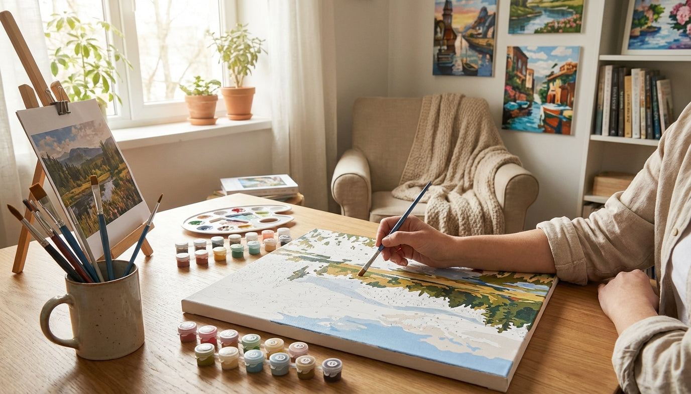 Turn Your Favorite Photo Into a Custom Paint By Numbers Masterpiece