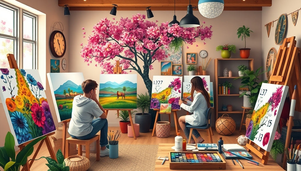 Custom Paint by Numbers Kits for Couples: A Unique Hobby to Share