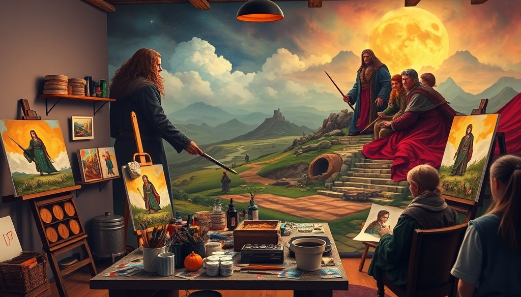 Easy to Paint: The Best Paint by Numbers Kits for Beginners Featuring Lord of the Rings