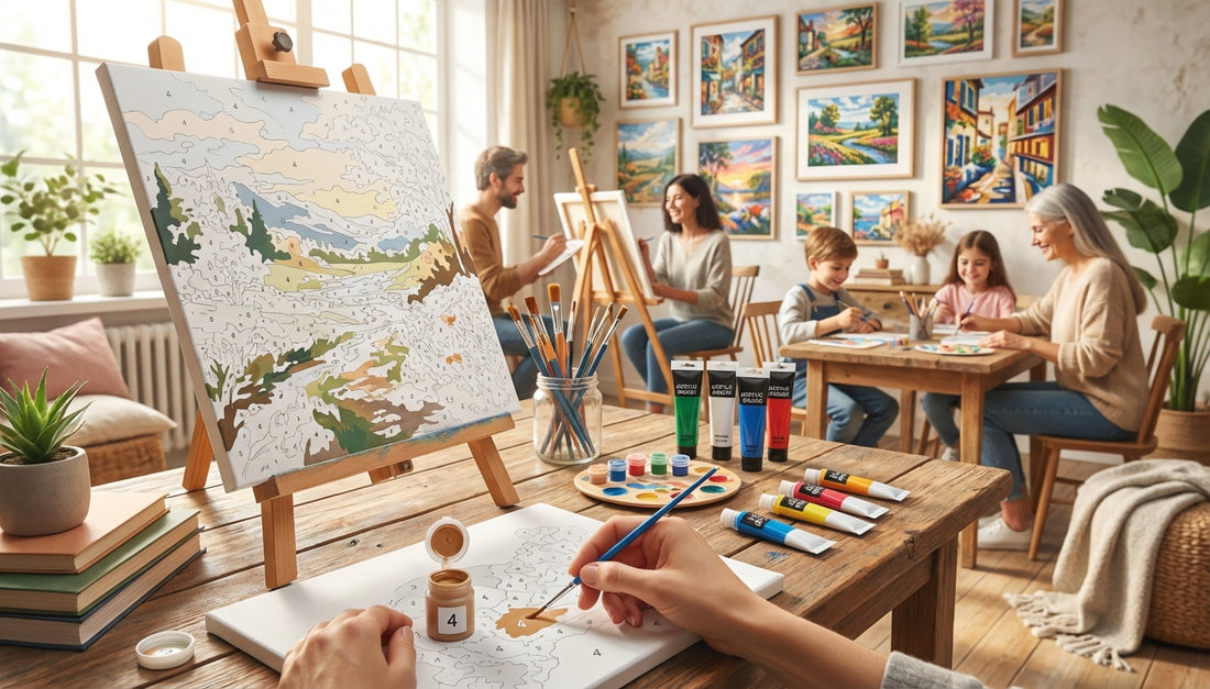 Unlock Your Inner Artist: Why Paint By Numbers Is Your Next Creative Hobby