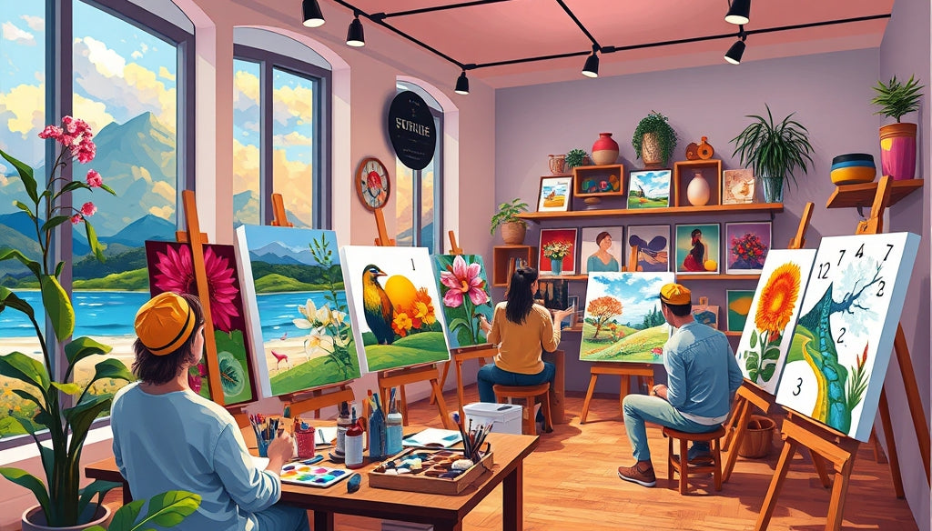 Unlock Your Creativity: Best Paint by Numbers Kits for Adults in the US That Promote Relaxation