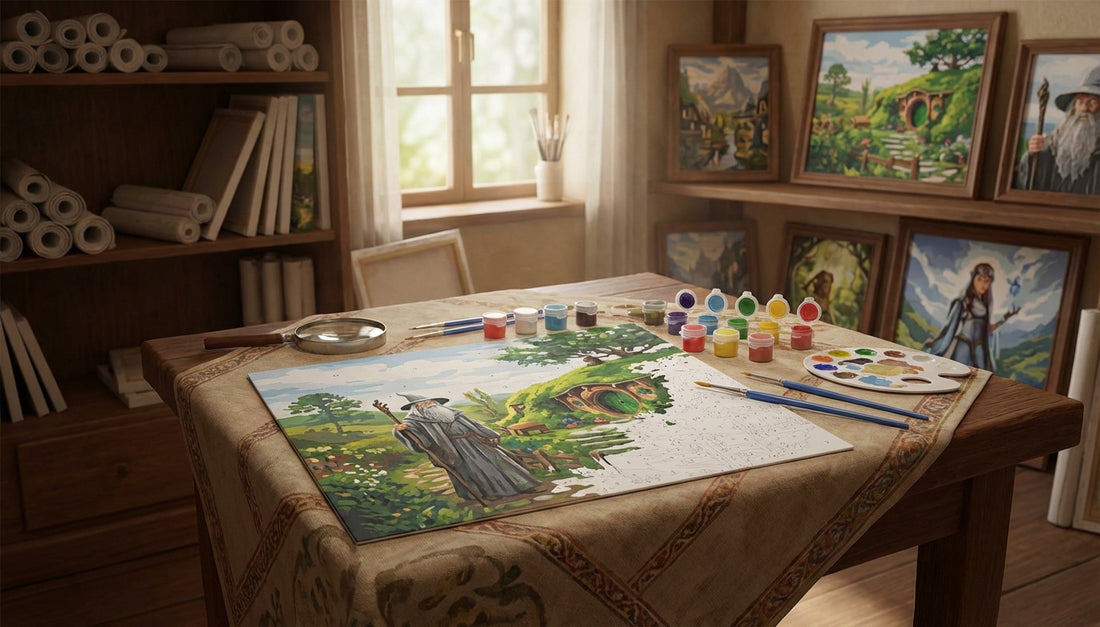 Discover Your Gandalf: The Ultimate Guide to Lord of the Rings Paint by Numbers
