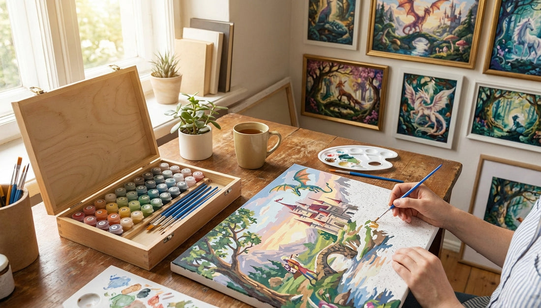 Fantasy PBN Kits: Escape into Magical Worlds