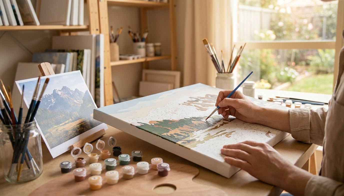 Transform Photos: Custom PBN Kits from Your Pics