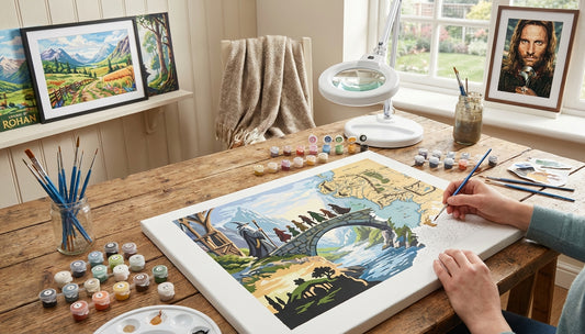 The Ultimate Guide Choosing Your First Lord of the Rings Paint by Numbers Canvas