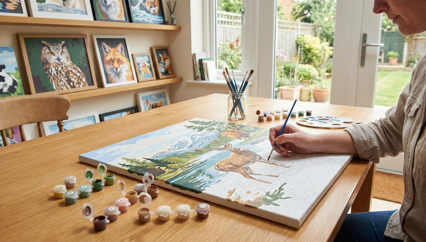 Wildlife PBN Kits: Nature's Beauty, Your Canvas