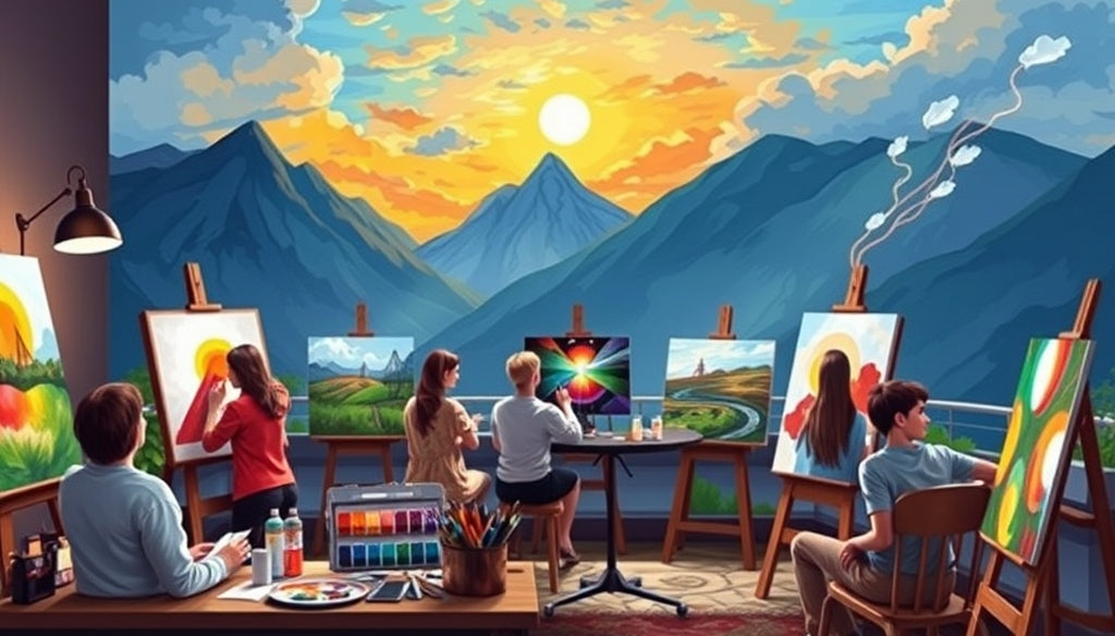 Discover the Best Easy-to-Use Paint by Numbers Kits for Seniors to Relieve Stress