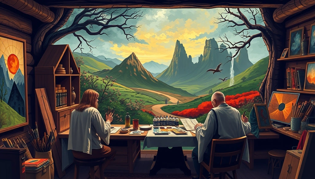Discover the Best Paint by Numbers Kits for Adults Inspired by The Lord of the Rings