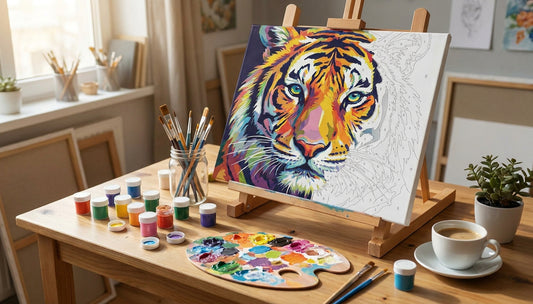Wildlife PBN: Adult Kits for Nature & Animal Art